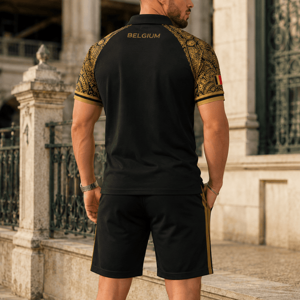Belgium World Cup 2026 Polo Short Set PVT015
