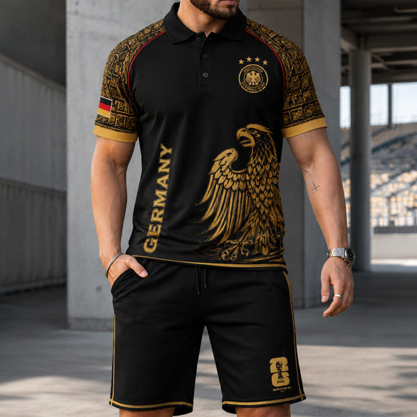 Germany World Cup 2026 Polo Short Set PVT015