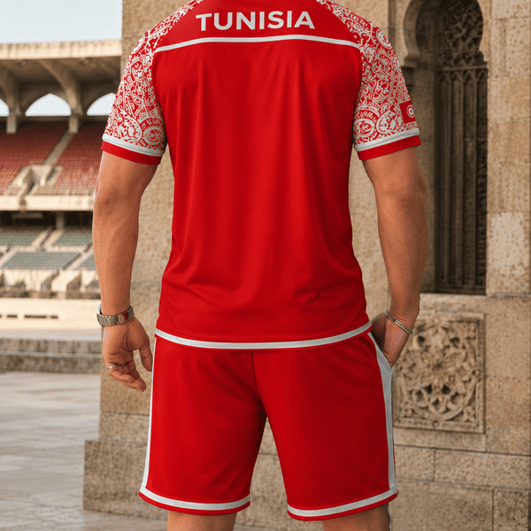 Tunisia World Cup 2026 Polo Short Set PVT015