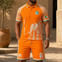 Ivory Coast World Cup 2026 Polo Short Set PVT015