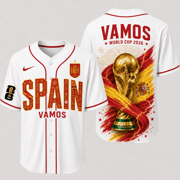 Spain World Cup 2026 Premium Jersey PVT016