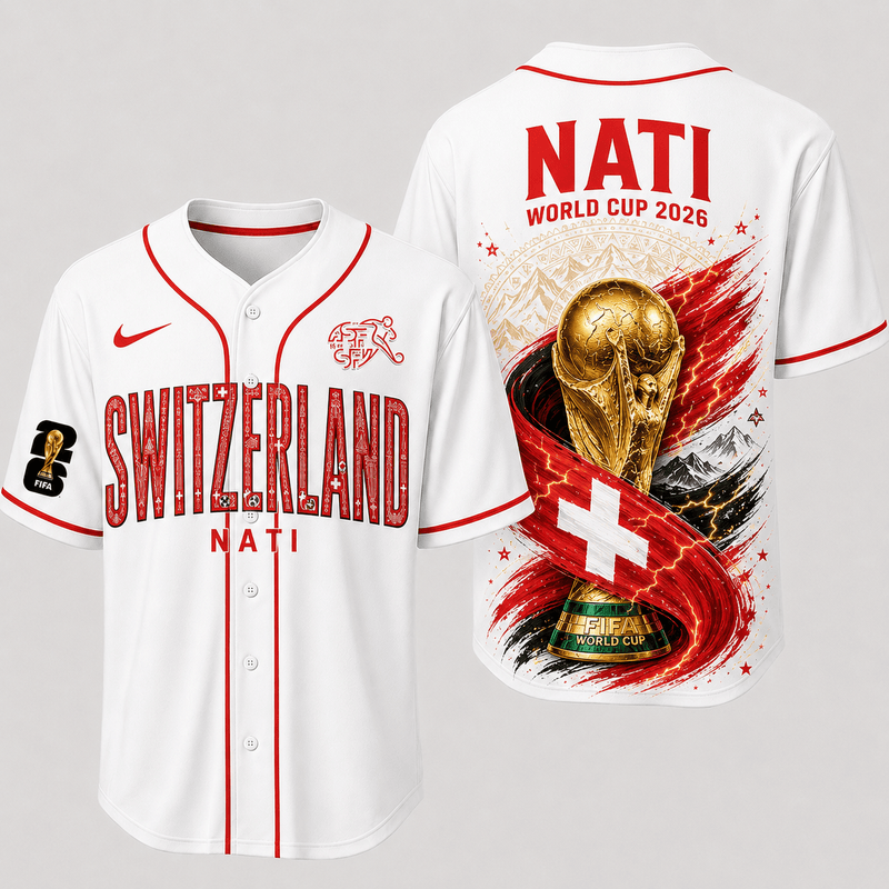 Switzerland World Cup 2026 Premium Jersey PVT016