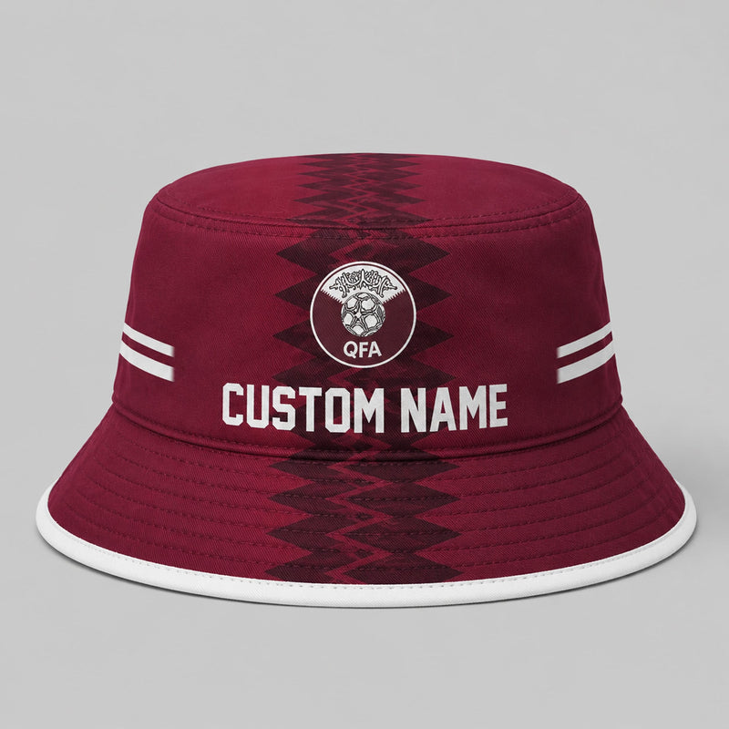 Qatar Home FIFA World Cup 2026 Bucket Hat PVT019