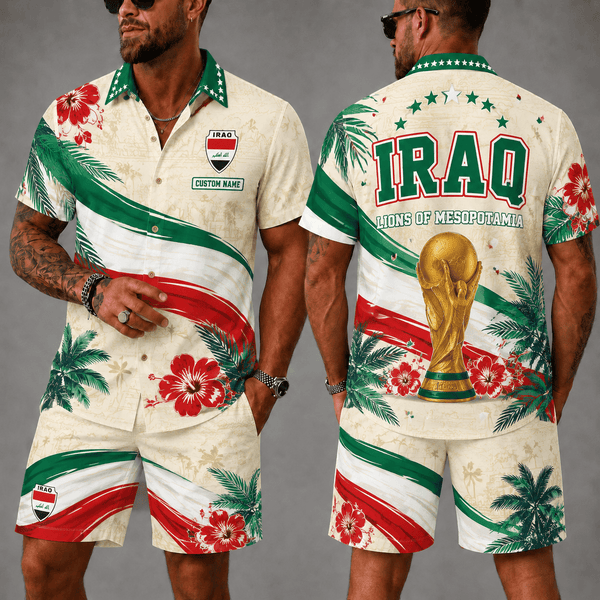 Iraq WC 26 Hawaii Shorts Set