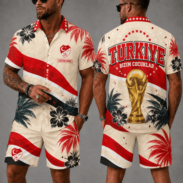 Turkey WC 26 Hawaii Shorts Set