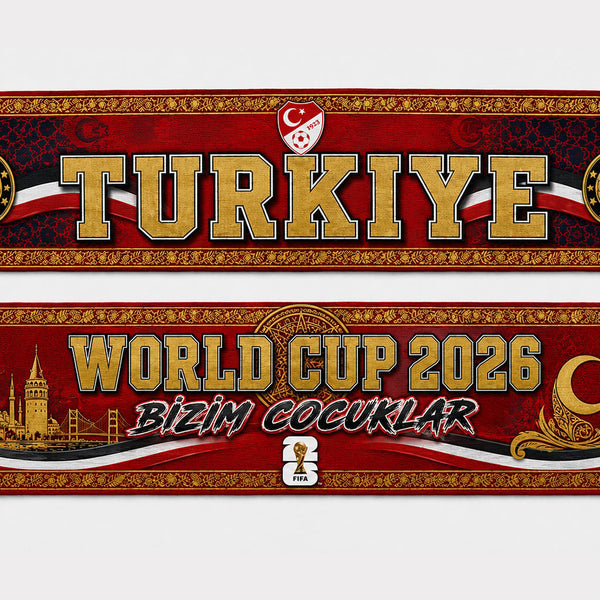 Turkey World Cup 2026 Scarf PVT020