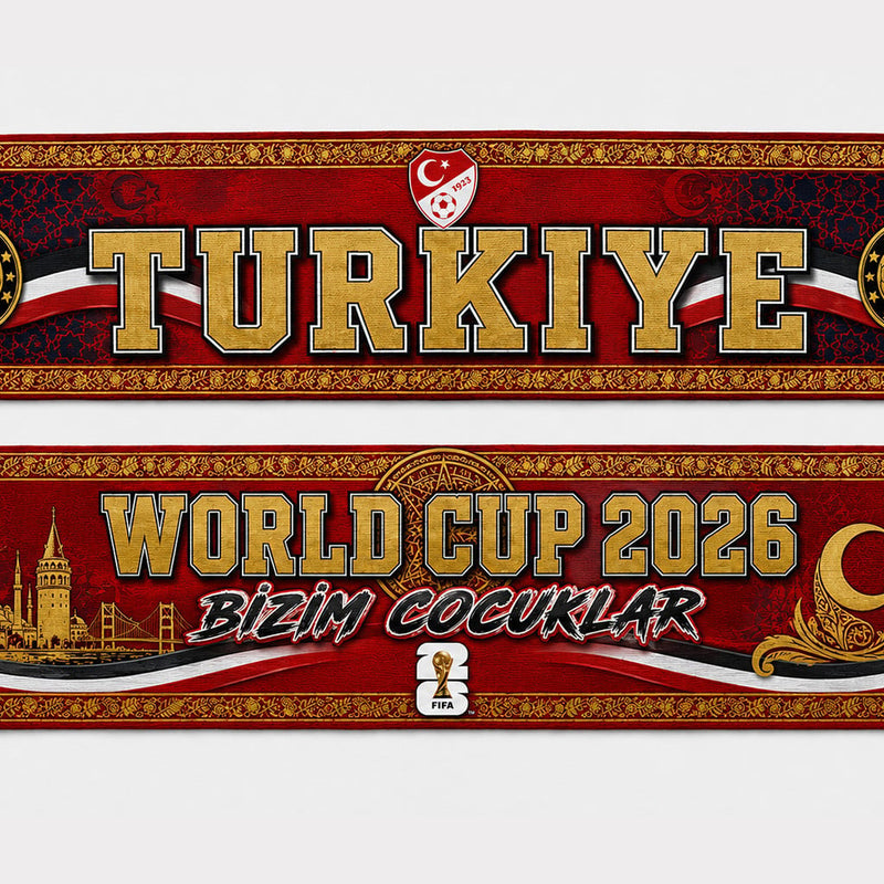 Turkey World Cup 2026 Scarf PVT020