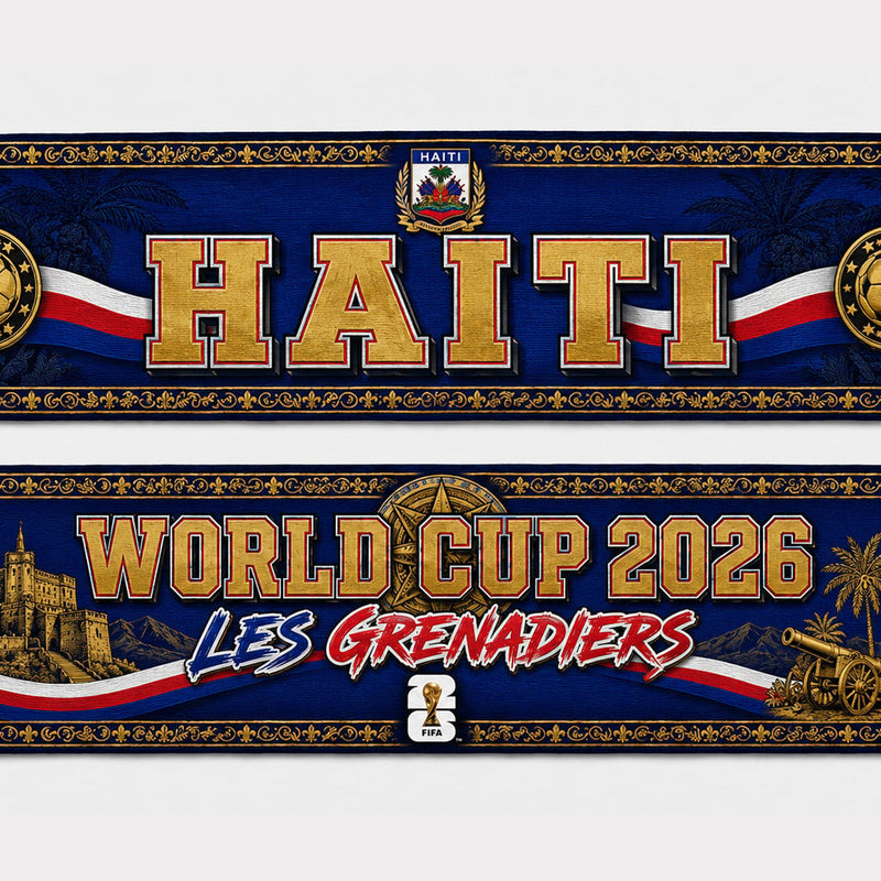 Haiti World Cup 2026 Scarf PVT020