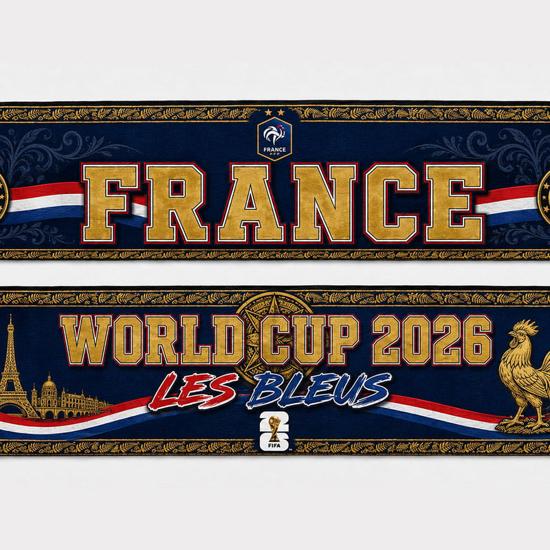 France World Cup 2026 Scarf PVT020