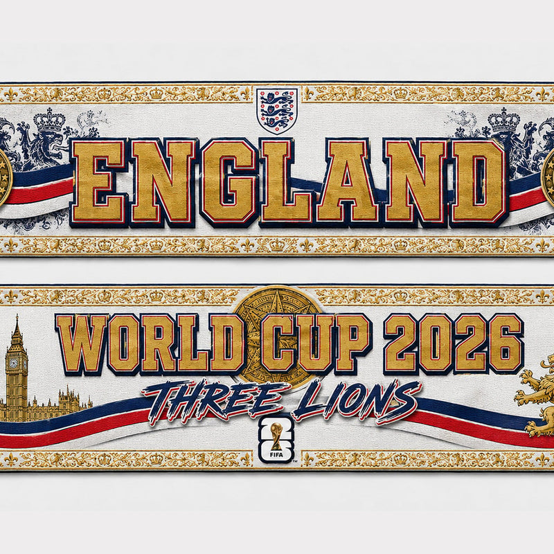England World Cup 2026 Scarf PVT020