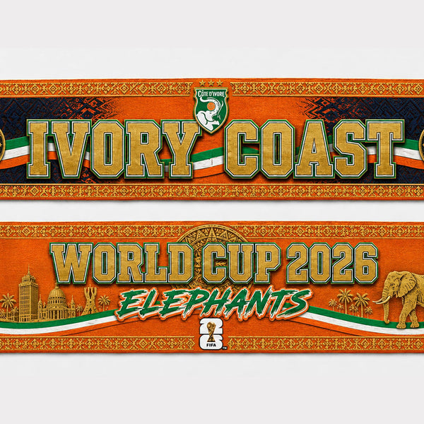 Ivory Coast World Cup 2026 Scarf PVT020