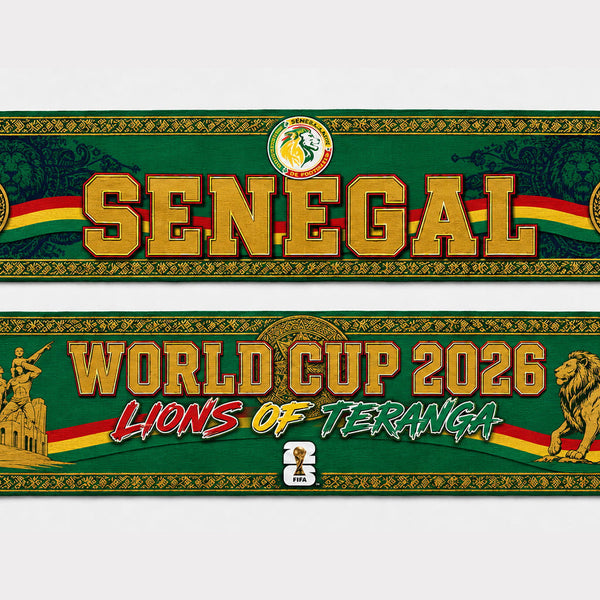 Senegal World Cup 2026 Scarf PVT020
