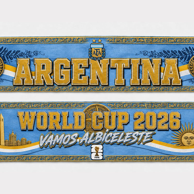 Argentina World Cup 2026 Scarf PVT020