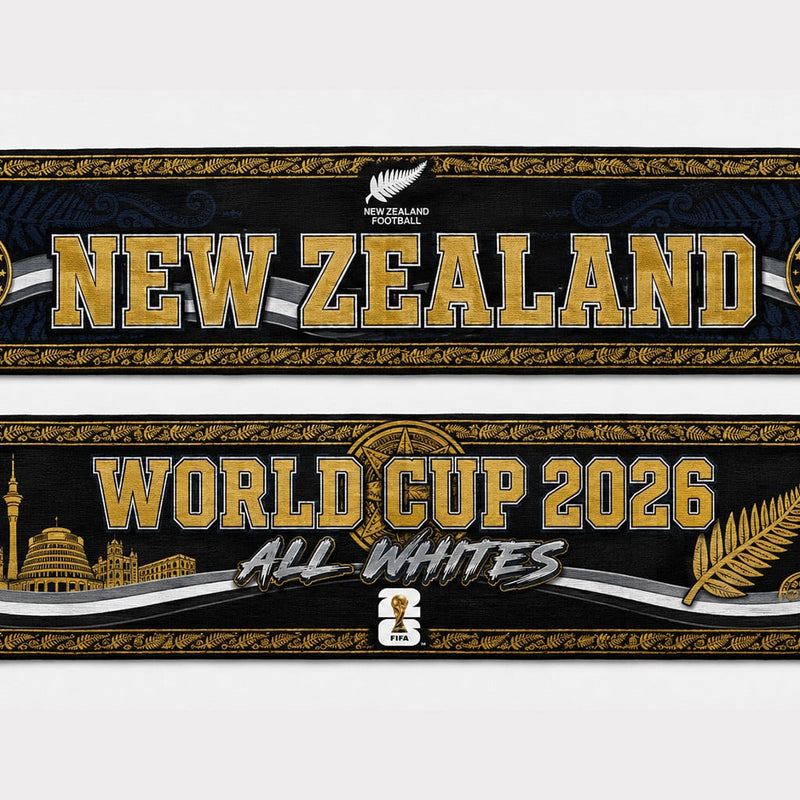 New Zealand World Cup 2026 Scarf PVT020
