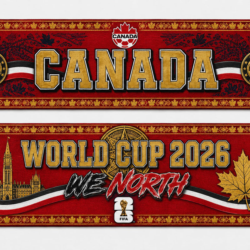 Canada World Cup 2026 Scarf PVT020