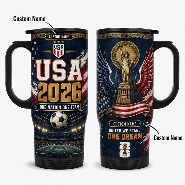 USA World Cup 2026 Travel Tumbler PVT021