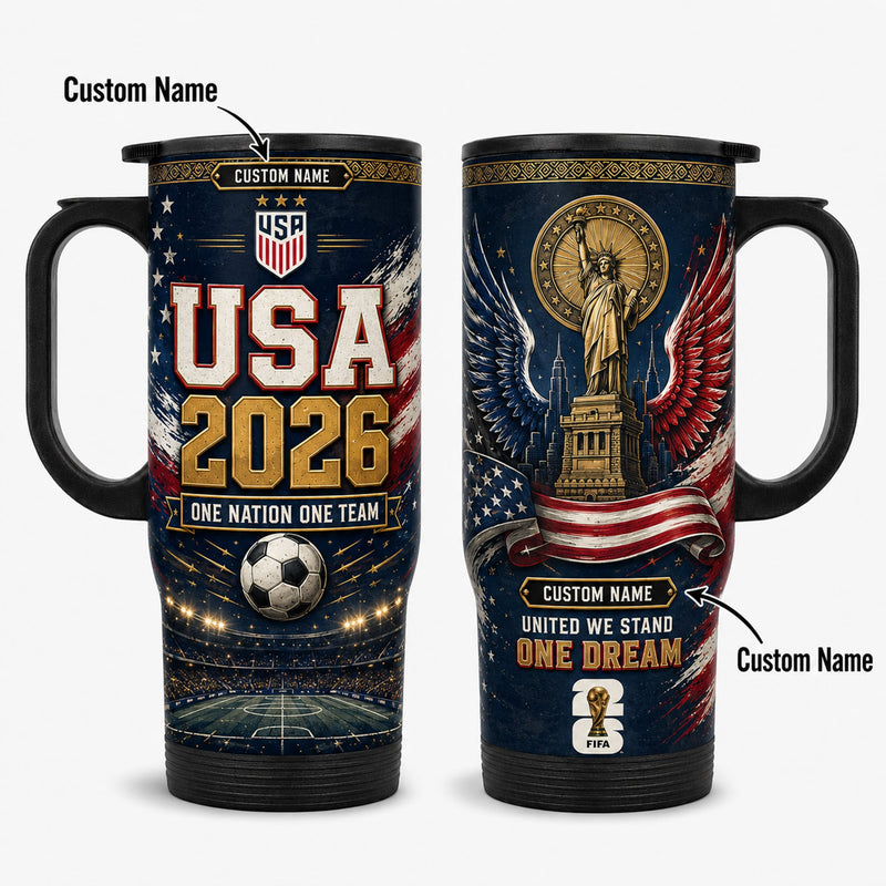 USA World Cup 2026 Travel Tumbler PVT021
