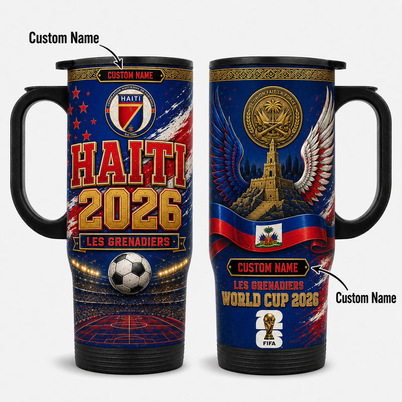 Haiti World Cup 2026 Travel Tumbler PVT021