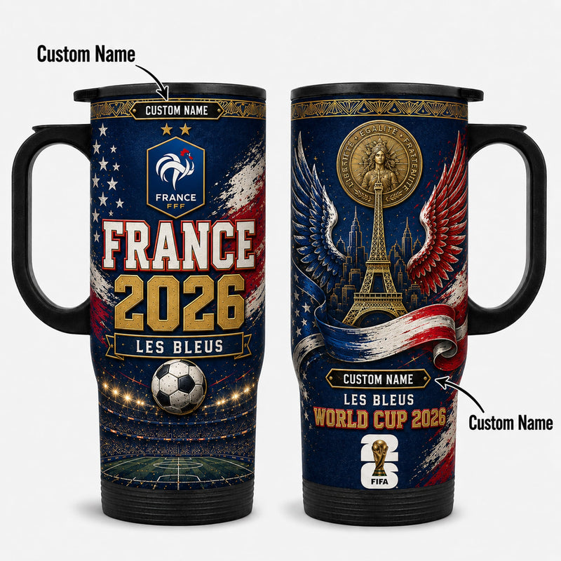 France World Cup 2026 Travel Tumbler PVT021