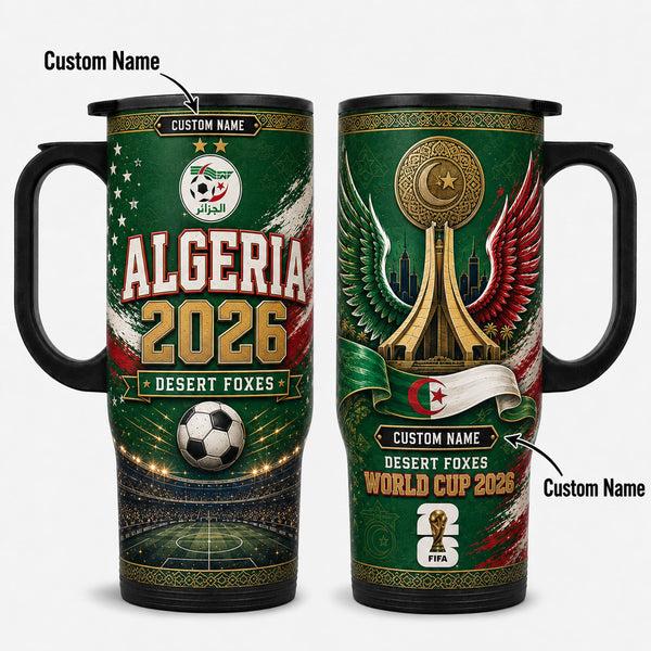 Algeria World Cup 2026 Travel Tumbler PVT021