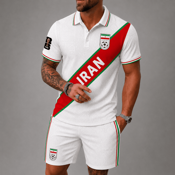 Iran World Cup 2026 Hawaii Short Set PVT023