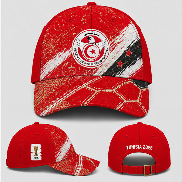 Tunisia World Cup 2026 Cap PVT026