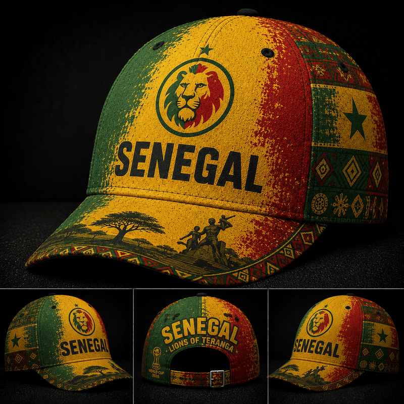 Senegal WC26 Vintage National Classic Cap