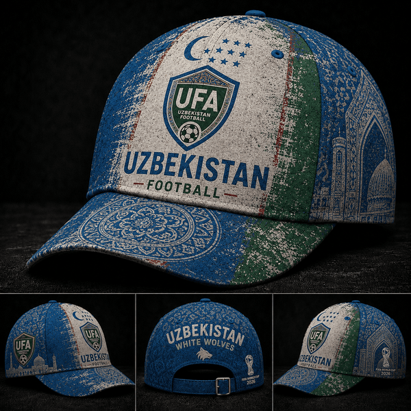 Uzbekistan WC26 Vintage National Classic Cap