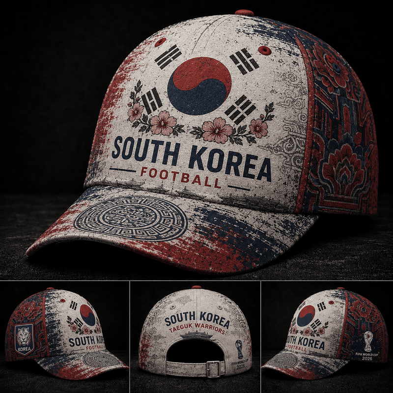 South Korea WC26 Vintage National Classic Cap