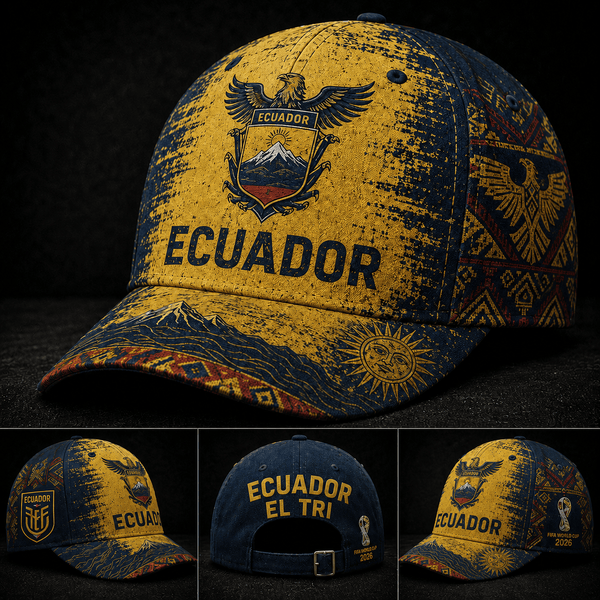 Ecuador WC26 Vintage National Classic Cap