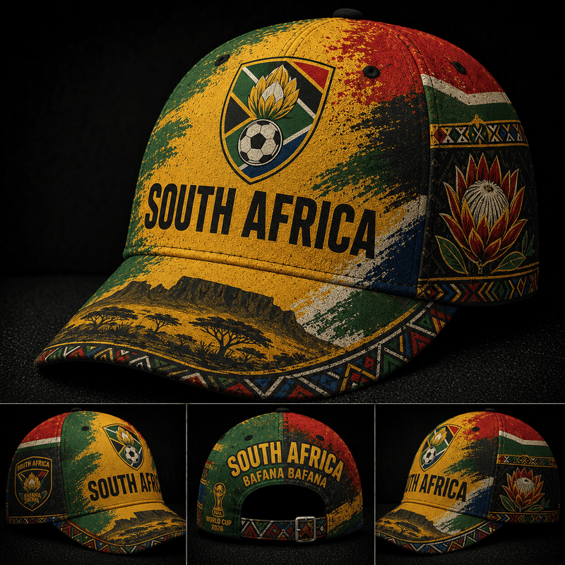 South Africa WC26 Vintage National Classic Cap